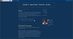 Desktop Screenshot of adamsamazingtravelblog.blogspot.com
