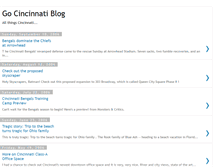 Tablet Screenshot of gocincinnati.blogspot.com