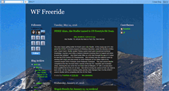 Desktop Screenshot of freeridewf.blogspot.com