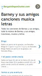 Mobile Screenshot of barneycanciones.blogspot.com