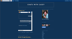 Desktop Screenshot of chatswithcasey.blogspot.com