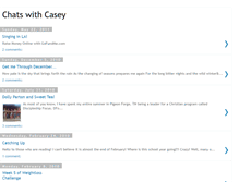 Tablet Screenshot of chatswithcasey.blogspot.com