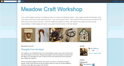 Desktop Screenshot of meadowcraftworkshop.blogspot.com