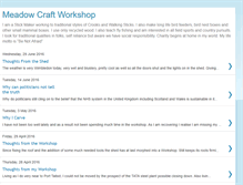 Tablet Screenshot of meadowcraftworkshop.blogspot.com