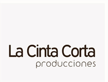 Tablet Screenshot of lacintacorta.blogspot.com