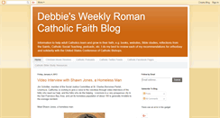 Desktop Screenshot of debbiecatholic.blogspot.com