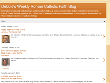 Tablet Screenshot of debbiecatholic.blogspot.com