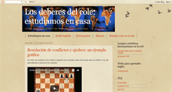 Desktop Screenshot of haciendodeberes.blogspot.com