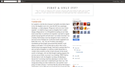 Desktop Screenshot of firstandonlyivf.blogspot.com