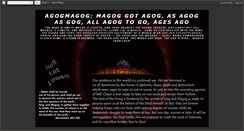 Desktop Screenshot of agogmagog.blogspot.com