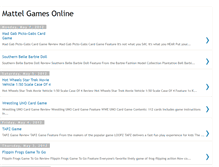 Tablet Screenshot of mattelgamessoa0.blogspot.com