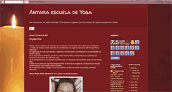 Desktop Screenshot of antarayoga.blogspot.com