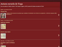 Tablet Screenshot of antarayoga.blogspot.com