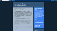 Desktop Screenshot of baroquenpieces.blogspot.com