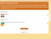 Tablet Screenshot of math-concepts-for-kids.blogspot.com