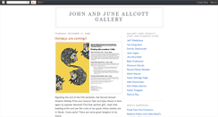 Desktop Screenshot of johnandjuneallcottgallery.blogspot.com