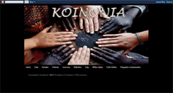 Desktop Screenshot of koinonia-atos2-culto-online.blogspot.com