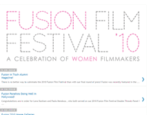 Tablet Screenshot of fusionfilmfestival.blogspot.com