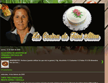 Tablet Screenshot of cocina-trini.blogspot.com