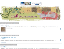 Tablet Screenshot of craftyconservative.blogspot.com
