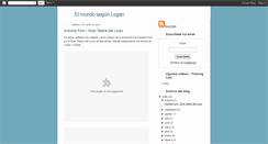 Desktop Screenshot of elmundosegunlogan.blogspot.com