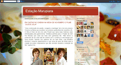 Desktop Screenshot of estacaomarupiara.blogspot.com