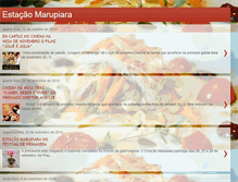 Tablet Screenshot of estacaomarupiara.blogspot.com