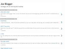 Tablet Screenshot of joe--blogger.blogspot.com