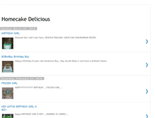 Tablet Screenshot of homecakedelicious.blogspot.com