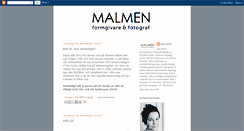 Desktop Screenshot of malmen-blog.blogspot.com