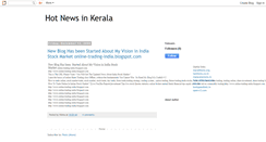 Desktop Screenshot of hello-kerala.blogspot.com