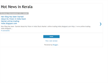 Tablet Screenshot of hello-kerala.blogspot.com