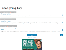 Tablet Screenshot of horzasdiary.blogspot.com