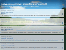 Tablet Screenshot of motivacioncognitiva.blogspot.com