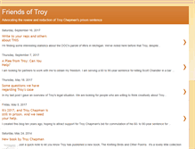 Tablet Screenshot of friendsoftroychapman.blogspot.com