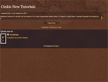 Tablet Screenshot of newtutoriais.blogspot.com