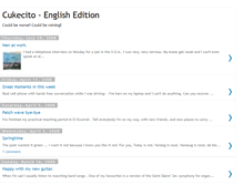 Tablet Screenshot of cukecito-english.blogspot.com