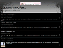 Tablet Screenshot of oquemaishouver.blogspot.com