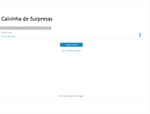Tablet Screenshot of caixinhadesurpresas-loisa1.blogspot.com