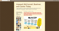 Desktop Screenshot of impeachobamatoday.blogspot.com