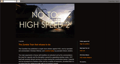 Desktop Screenshot of no2hs2.blogspot.com