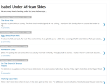 Tablet Screenshot of isabelunderafricanskies.blogspot.com