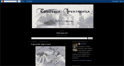 Desktop Screenshot of coscienzaipertrofica.blogspot.com
