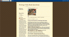 Desktop Screenshot of heritageoaksbank.blogspot.com