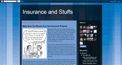 Desktop Screenshot of insuranceandstuffs.blogspot.com