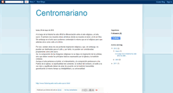 Desktop Screenshot of centromariano.blogspot.com