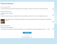 Tablet Screenshot of centromariano.blogspot.com