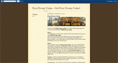 Desktop Screenshot of free-evony-coins.blogspot.com