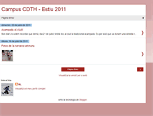 Tablet Screenshot of campuscdt2011.blogspot.com