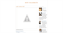 Desktop Screenshot of hot-celebrity.blogspot.com